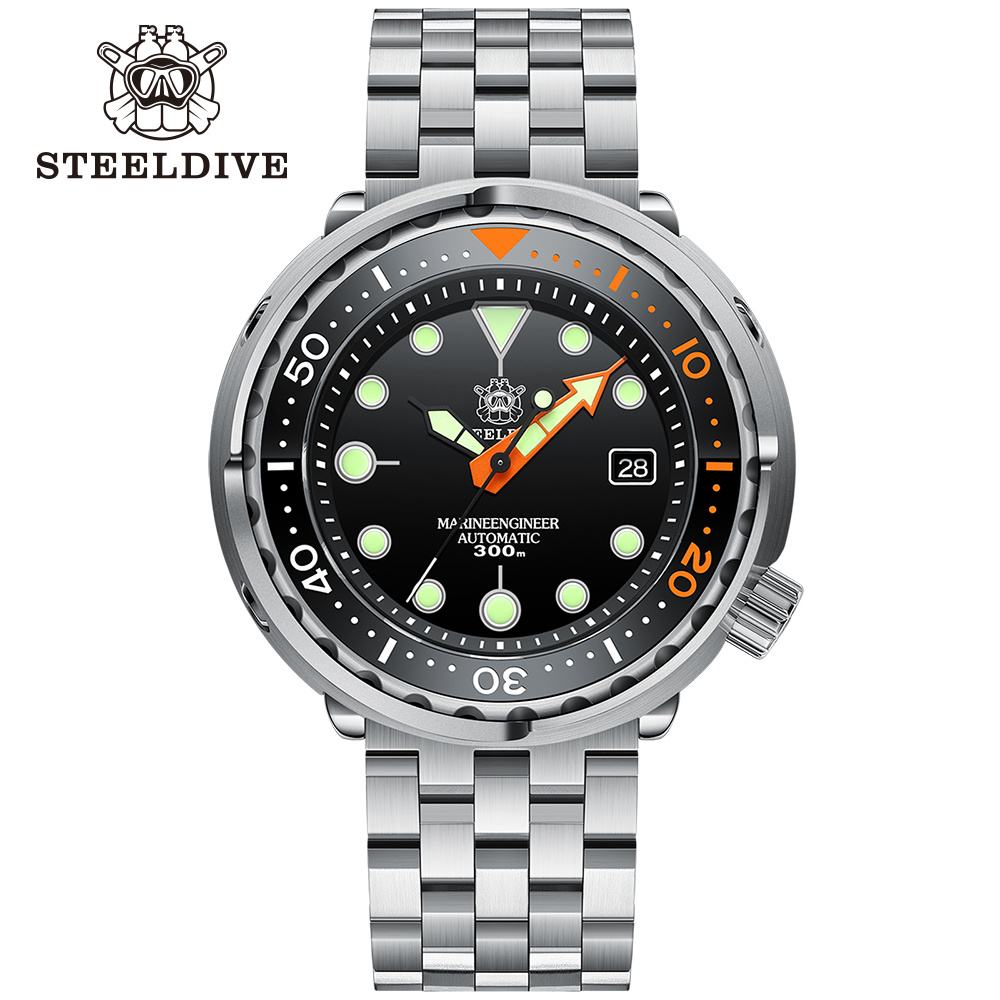STEELDIVE-reloj mecánico ofici - Seiko Watch Prospex reseña y precio